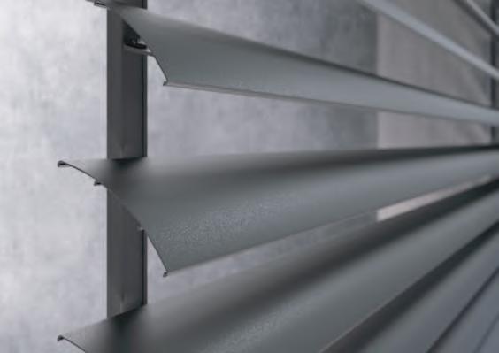 Właściwości: Lekkie i wytrzymałe pióra wykonane z ekstrudowanego aluminium Zastosowanie prowadnic aluminiowych i wkładek dystansowych pozwala na szybki montaż Uchwyty piór wykonane z ekstrudowanego