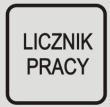 Pierwsze naciśnięcie otwiera ekran liczników pracy, ponowne naciśnięcie otwiera ekran liczników