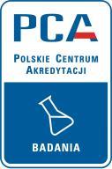 ZAKRES AKREDYTACJI LABORATORIUM BADAWCZEGO Nr AB 811 wydany przez POLSKIE CENTRUM AKREDYTACJI 01-382 Warszawa, ul. Szczotkarska 42 Wydanie nr 16, Data wydania: 9 lipca 2018 r.