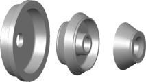 Nakrętki szybkomocujące SoftGrip C 144 403 000 SoftGrip Tr 40 x 3 mm 106,00 C 144 403 001 SoftGrip Tr 40 x 3 mm z pokrętłami 106,00 C 144 404 000 SoftGrip Tr 40 x 4 mm 106,00 C 144 404 001 SoftGrip