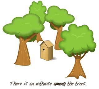 AMONG There is an