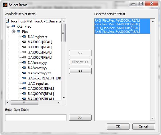 Użyte dodatkowe bloki to Constant z biblioteki Sources i Slider Gain z biblioteki Math Operations.