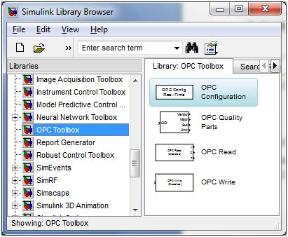 Rysunek 10: Blok konfiguracji serwera OPC w Simulinku Rysunek 11: Konfiguracja bloku OPC Configuration 12.