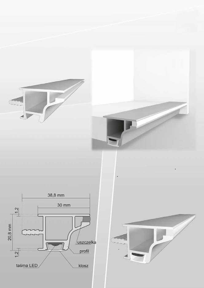 PROFIL krawędź dna LED profil 29943 3 dane techniczne