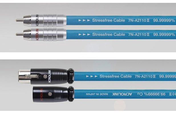 STRONA 2 z 12 7N-A2110III interkonekt analogowy Przewodniki: D.U.C.C. Stressfree 7N Cu, 2 x 0.