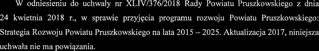 Uzasadnienie do uchwali' Rady Powiatu Pruszkowskiego w sprawie ustalenia Regulaminu Funduszu Zdrowotnego dla nauczycieli oraz