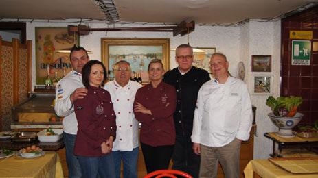 Dzień trzeci-wtorek! Wizyta w restauracji Il Vespro! Prezentacja firmy oraz karty menu! Restauracja działająca na rynku od ponad 30 lat!