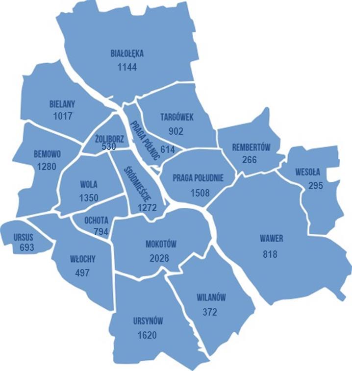 Numer makrorejonu Informacje o populacji (dane z2014 roku) Liczba mieszkańców Udział % Informacje o próbie Liczba wywiadów Udział % Numer makrorejonu Informacje o populacji (dane z2014 roku) Liczba