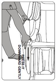 Po przymocowaniu wspornika przedramienia do stalowej ramy, spróbuj nacisnąć wspornik, aby upewnić się, że jest prawidłowo zamocowany (Rys. 7).