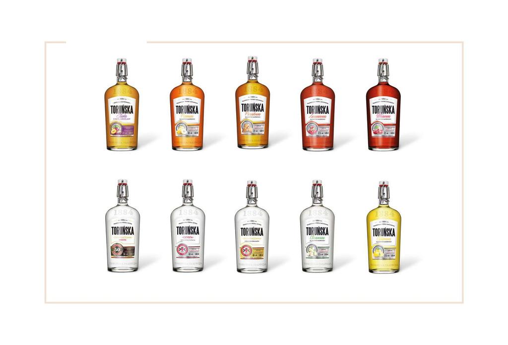 edycja LIMITOWANA 24,83 zł 24,83 zł 24,83 zł 24,83 zł 24,83 zł ŚLIWKA Z NUTĄ CZEKOLADY 32% vol., 500 ml PIGWOWA 36% vol., 500 ml PIERNIKOWA 32% vol., 500 ml ŻURAWINOWA 37,5% vol.