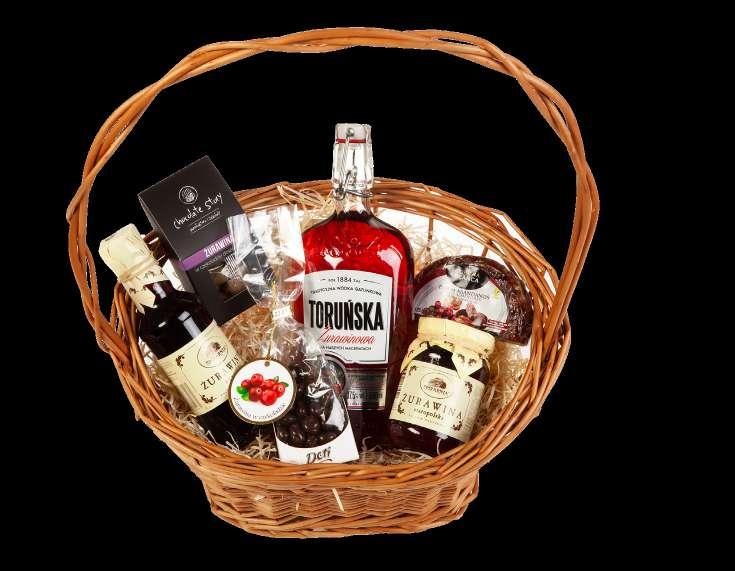 , 500 ml Żurawina staropolska, 200 g Syrop z żurawiny, 200 ml Żurawina w