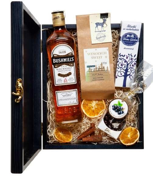 BUSHMILLS Wymiary zestawu: 300x240x100 mm Bushmills Original Irish Whiskey, 40% vol.