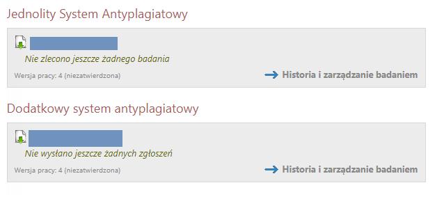 Przejście pracy z Kroku 3 na Krok 4 oznacza zatwierdzenie Pracy przez Promotora.