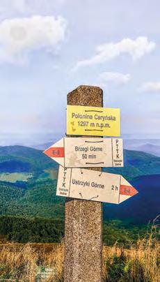 BIESZCZADY LIFESTYLE Osobliwością pasma jest Krzemieniec (Kremenaros), na którym zbiegają się granice trzech państw: Polski, Słowacji i Ukrainy.