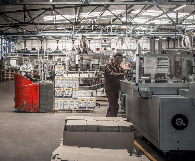 PARTNER BARTEX BARTOL Magazyn leżakowania beczek z whisky.