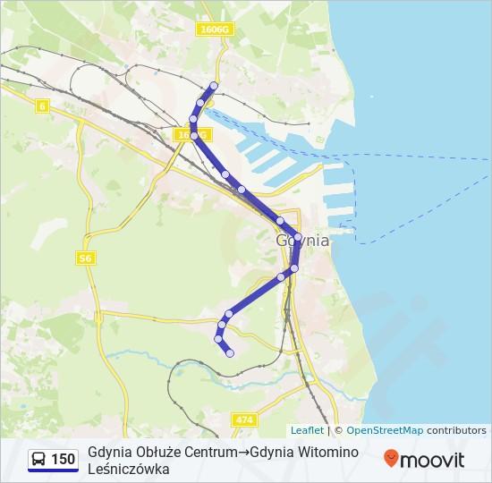 Kierunek: Gdynia Obłuże Centrum Gdynia 14 przystanków WYŚWIETL ROZKŁAD JAZDY LINII Gdynia Obłuże Centrum Obłuże Centrum, Poland Gdynia Terminal Promowy Terminal Promowy, Poland Gdynia Gołębia