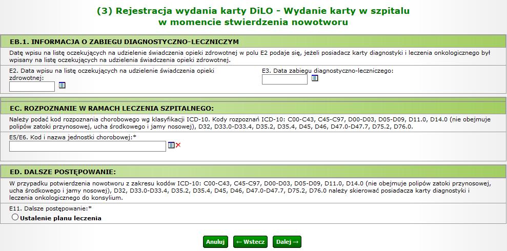 Jeśli przedstawiciel ustawowy ma adres zamieszkania poza terytorium polski należy zaznaczyć opcję Przedstawiciel ustawowy albo opiekun faktyczny nie posiada adresu zamieszkania na terytorium Polski.