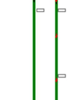 wypływa 58,9 m 3 /min