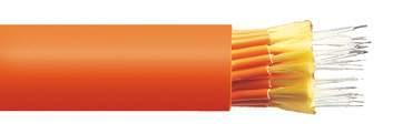 datacom LBR LBR. Płaszcz zewnętrzny LS0H UV. Subkable.8 mm ze ścisłymi tubami 900 µm (LS0H) z kolorowymi włóknami 0 µm. Wzmocnienie aramidowe. Centralny element wzmacniający FRP.