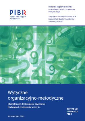 zaliczania ODZ w przypadku biegłych rewidentów będących wykładowcami, -