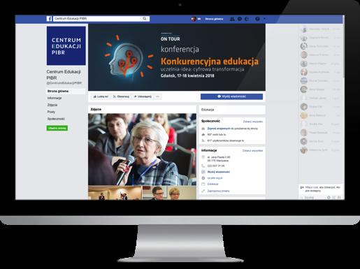 - Konferencja Ekonomia wartości: Wycena nieuchwytnego, - Konferencja Wyzwania komunikacji z inwestorami, raportowanie niefinansowe w Polsce, - Innova&on Hub for Humani&es, - Międzynarodowy Kongres