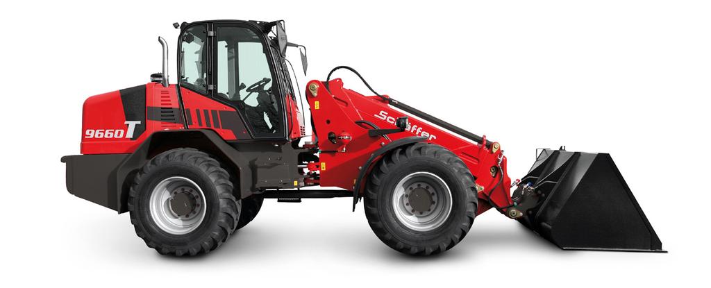 9660 T: ZALETY WIDOCZNE GOŁYM OKIEM Komfortowa kabina SCV-Plus z doskonałą widocznością dookoła, system diagnostyczny Deutz.