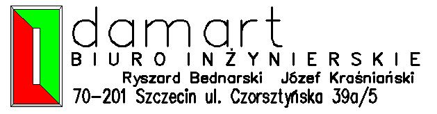 INWESTOR PROJEKTANT Generalna Dyrekcja Dróg Krajowych i Autostrad Oddział w Warszawie ul. Mińska 25 03-808 Warszawa KONSORCJUM FIRM: -Biuro Inżynierskie "DAMART"s.j., ul.