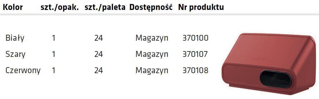 Konstrukcja czerpni i wyrzutni SMART- FLEX VOX umożliwia zmianę kierunku działania, co pozwala na lewo lub prawostronne usytuowanie wlotu i wydmuchu powietrza. SMART- FLEX VOX 125 : fi 125 mm.