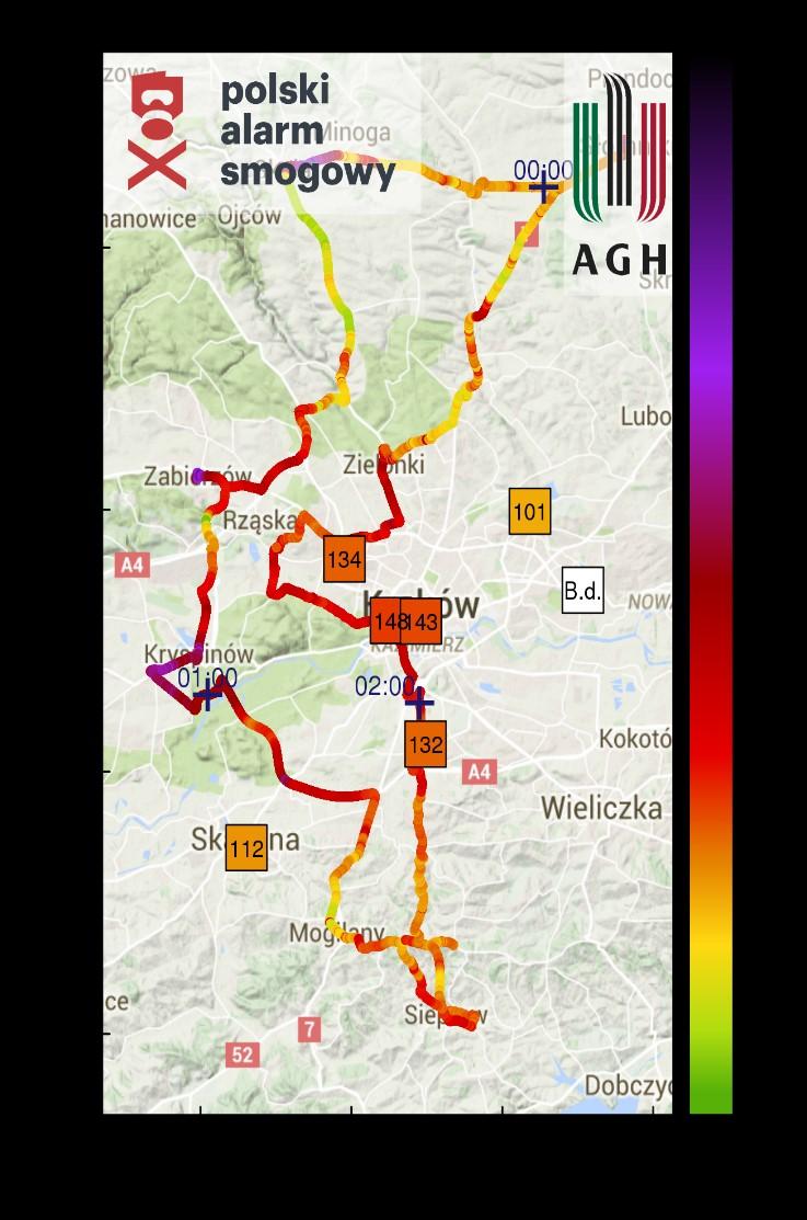 PM10 (µg/m 3 ) PM10 (µg/m 3 ) Wyniki gminy