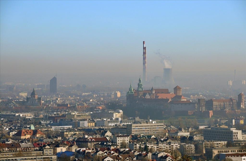 Czynniki wpływające na poziom zanieczyszczenia powietrza: Kraków Silne źródła