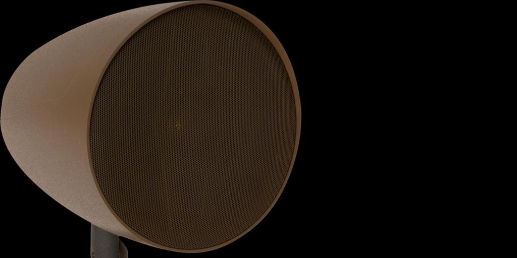 Głośniki ogrodowe Climate Garden CLG140 System Climate Garden System obejmuje dyskretne, odporne na warunki pogodowe głośniki satelity i subwoofer.