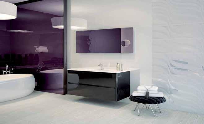 danubio 30x90 11 13/16 x35 7/16 UEVO EW REVESTIMIETO WALL TILES Revestimiento: Danubio Amatista y Blanco,
