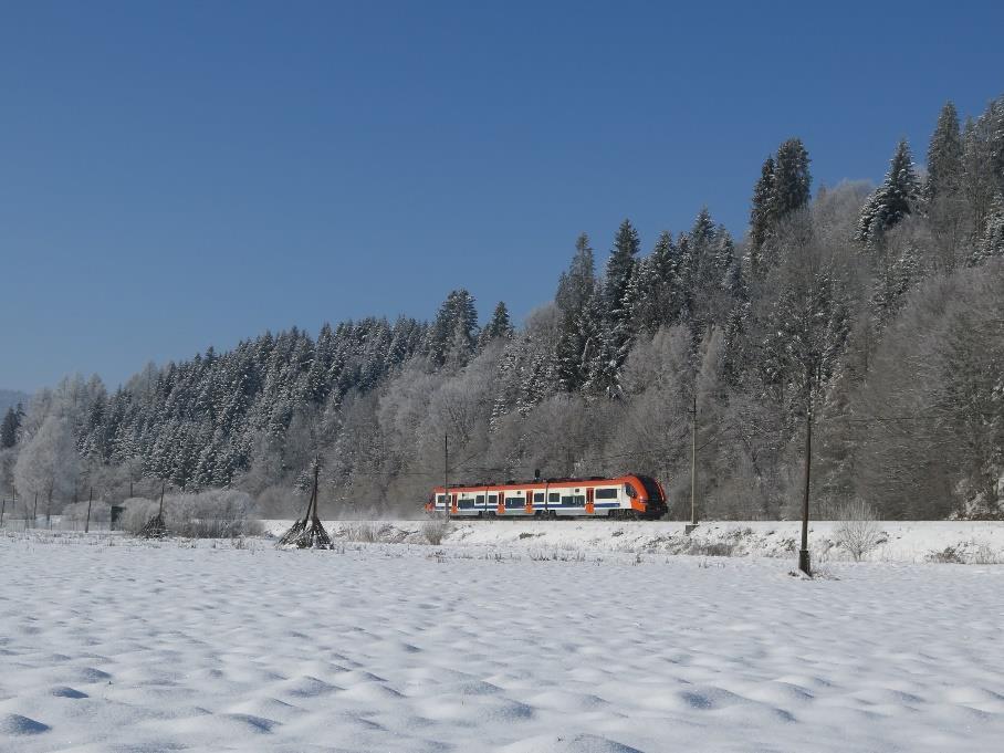 11 dodatkowych par pociągów relacji Nowy Targ Zakopane Nowy Targ 23.06. 2018r.