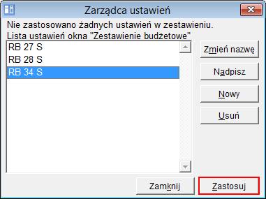 Księgowość Optivum. Jak wykonać kwartalne sprawozdanie Rb-34S? 8/8 Edytuj dodany wiersz, klikając go dwukrotnie, wprowadź nazwę schematu i naciśnij klawisz Enter.