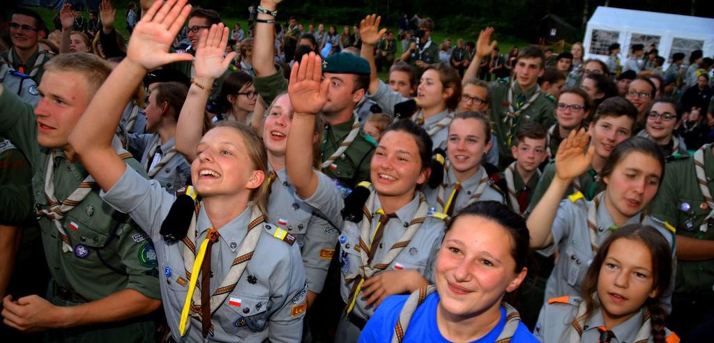 Harmonogram programu Program organizacyjnie dzieli się na 5 części: dzień przyjazdu z czasem na rejestrację, zakwaterowanie i wieczorną ceremonię otwarcia zlotu 4 dni zajęć w blokach programowych,