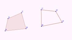 2) Przejdź do części apletu wyjaśniającej, jak znaleźd prostą, względem, której dane punkty są symetryczne. Kliknij przycisk Wyznaczanie osi symetrii. Zastanów się, jak wyznaczyd tą prostą.