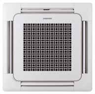 KLIMATYZACJA / URZĄDZENIA KOMERCYJNE CAC / SAMSUNG / R410A / 2019 Klimatyzator kasetonowy 4-kierunkowy STD Samsung - szeroka kierownica nawiewu, wbudowana pompka skroplin, możliwość doprowadzenia