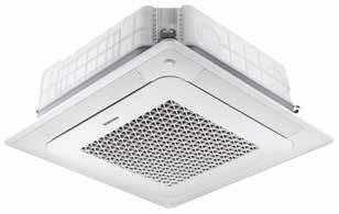 KLIMATYZACJA / URZĄDZENIA KOMERCYJNE CAC WIND-FREE / SAMSUNG / R410A / 2019 Klimatyzator kasetonowy WINDFREE - 4-kierunkowy wersja MINI - nowość Samsung, rozprowadzanie powietrza bez efektu, tzw.