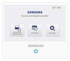 KLIMATYZACJA / AKCESORIA / SAMSUNG / 2019 Sterowniki Samsung NASA, model MIM0H03N - możliwość sterowania pracą klimatyzatorów kasetonowych oraz kanałowych za pomocą smartphona z domu i zdalnie.