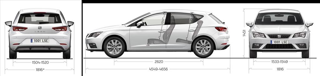 446 Dane techniczne / SEAT Leon.