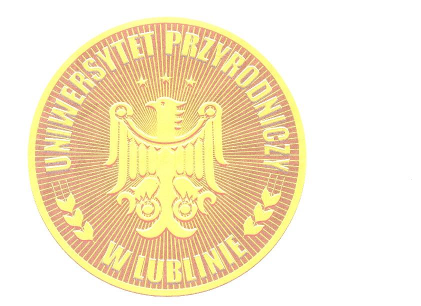 Załącznik nr 3 MEDAL I ODZNAKA HONOROWA UNIWERSYTETU PRZYRODNICZEGO W LUBLINIE MEDAL UNIWERSYTETU PRZYRODNICZEGO W LUBLINIE Medal Uniwersytetu Przyrodniczego w Lublinie jest odznaczeniem honorowym