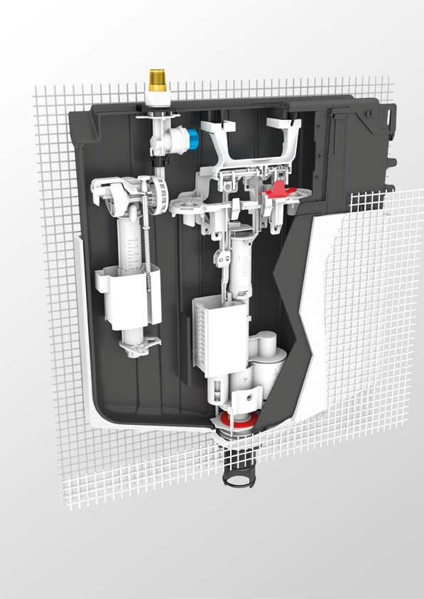 Przyłącze obrotowe Mechanizm pneumatyczny lub elektroniczny Gwarantowany dostęp Filtr Blokada zabezpieczająca Opóźnione osadzanie się kamienia, dzięki zastosowaniu 2 różnych