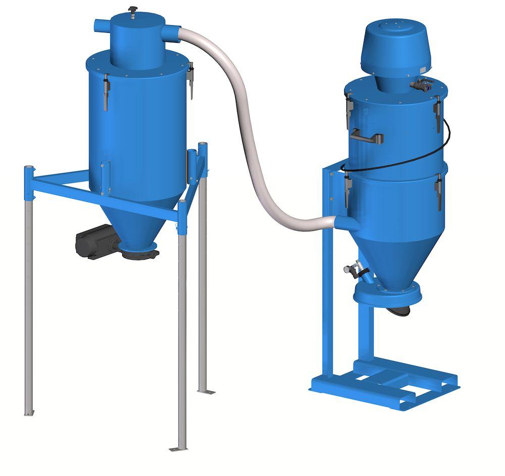 A powerful dust collector, excellent high vacuum for suction over long horizontal and vertical distance Systemy separacji wstępnej i transportu podciśnieniowego firmy Nederman służą do wstępnej