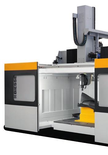 wykonania. BIESSE ODPOWIADA oferując innowacyjne rozwiązania technologiczne do obróbki materiałów zaawansowanych.