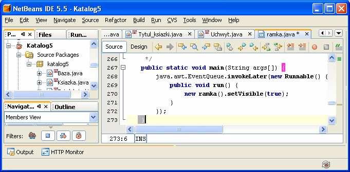 Przykład wywołania