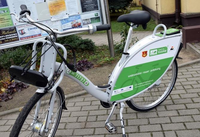 Łasku. Ponadto wybudowano sieć stacji rowerowych. Do dyspozycji w naszym mieście jest 48 jednośladów na stacjach przy ul.
