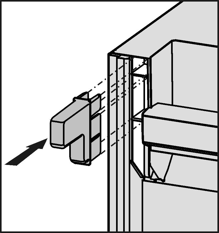 Uruchomienie UWAGA Drzwi ze stali nierdzewnej zostały pokryte wysokiej jakości powłoką. Nie wolno ich czyścić dołączonym środkiem pielęgnacyjnym. 4.3.