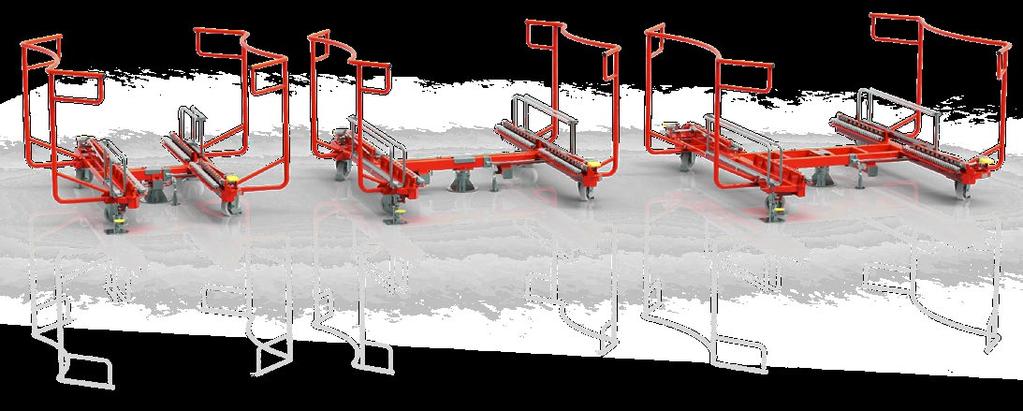 TURNTABLES have been created to further increase the efficiency of exchanging containers.