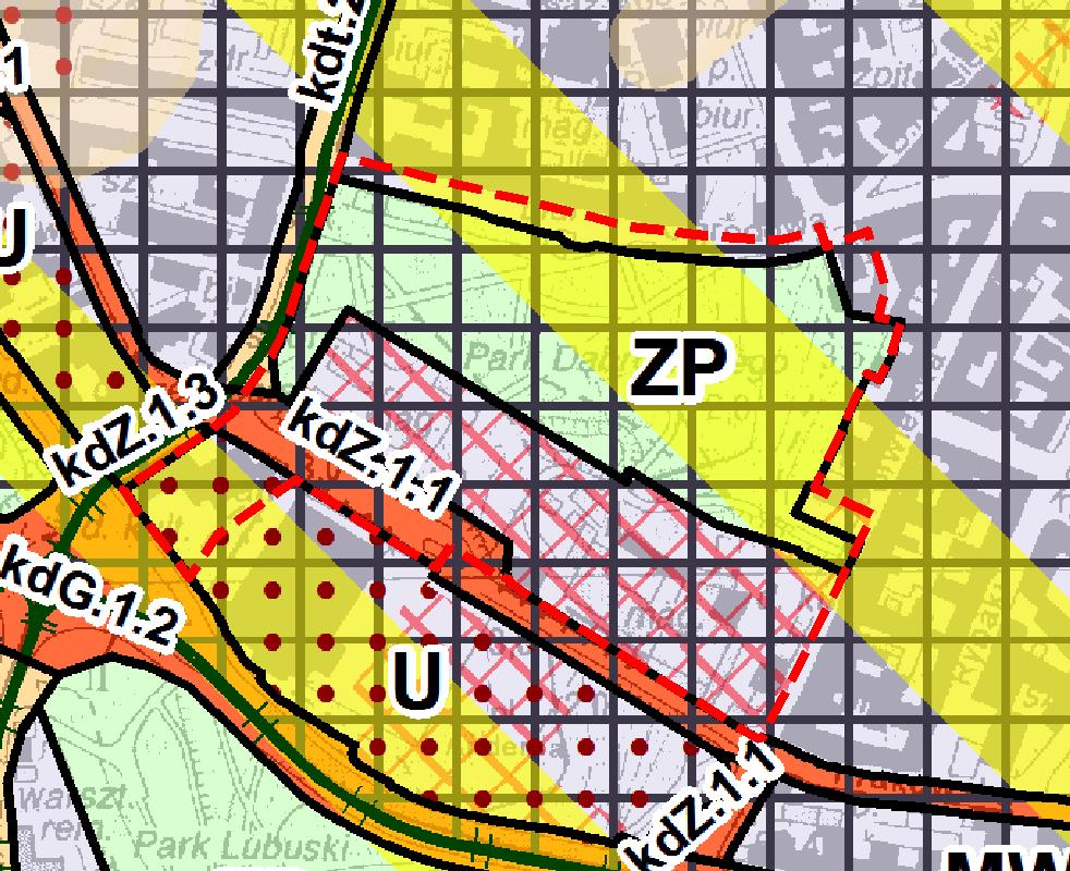 Przystąpienie do sporządzenia mpzp Park im. J. H. Dąbrowskiego w Poznaniu Studium uwarunkowań i kierunków zagospodarowania przestrzennego miasta Poznania z 2014 r.