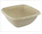 POJEMNIK Z POKRYWKĄ (trzcina cukrowa) POJEMNIK Bagasse miseczka 13,2x13,2x5,4cm 375 ml ID: 133217 0 16 Jasny Pokrywka do 133217 i 133218 ID: 133219 0 Przeźr.